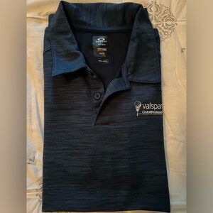 Oakley men’s Valspar golf shirt .navy blue